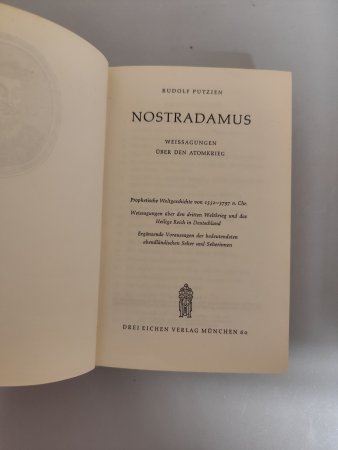 Nostradamus - Weissagungen über den Atomkrieg