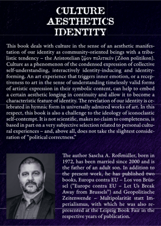 Preview: CULTURE – AESTHETICS - IDENTITY / Sascha A. Roßmüller