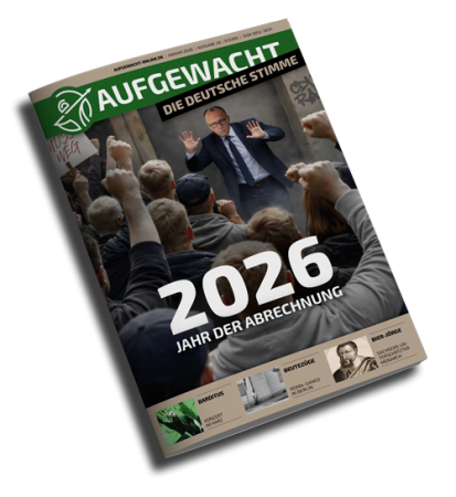 AUFGEWACHT 01/26 – „2026 – JAHR DER ABRECHNUNG“