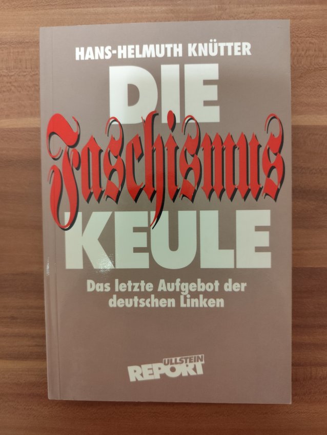 Die Faschismuskeule