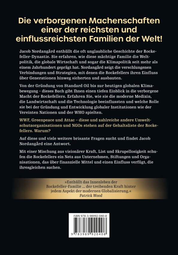 Rockefeller - Das Spiel kontrollieren von Jacob Nordangård