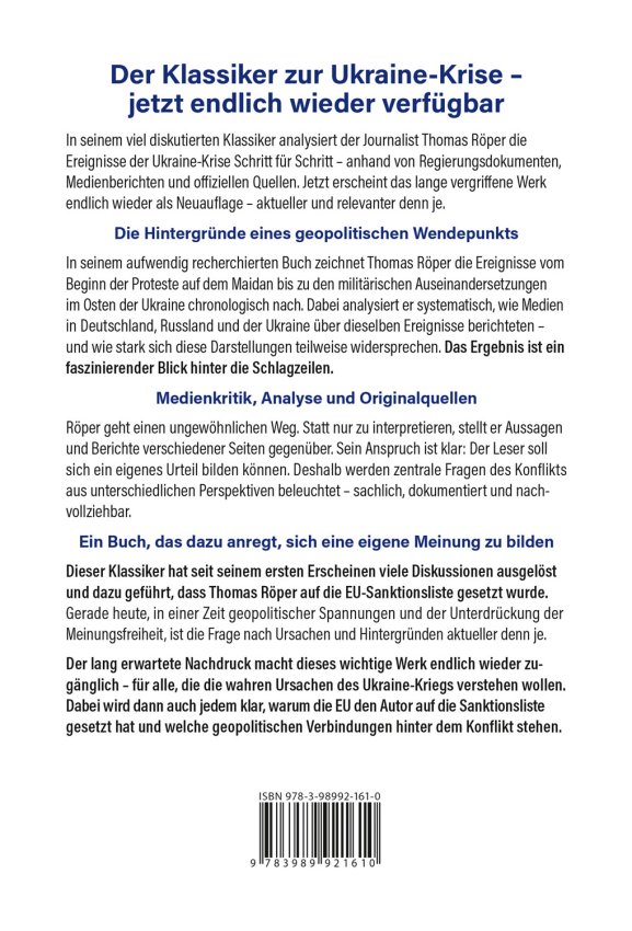 Die Ukraine-Krise von Thomas Röper