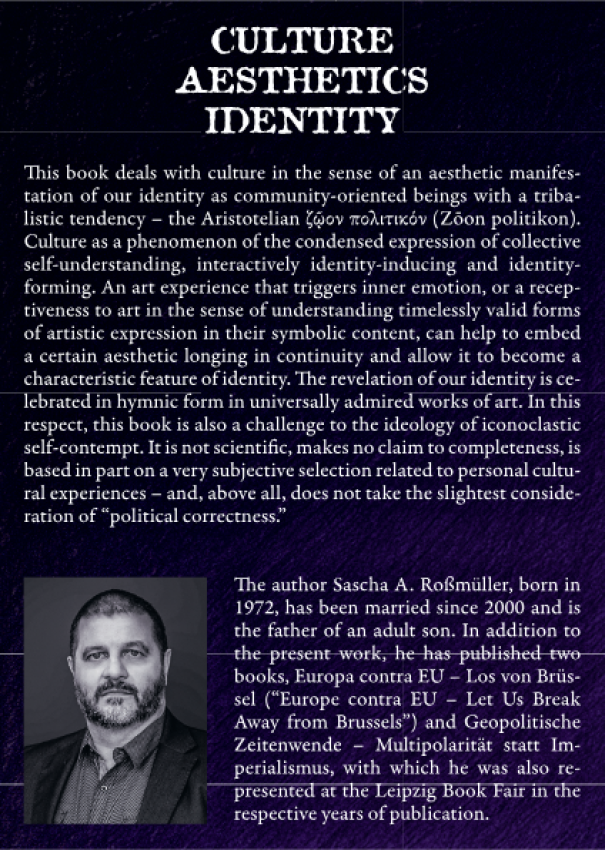 CULTURE – AESTHETICS - IDENTITY / Sascha A. Roßmüller