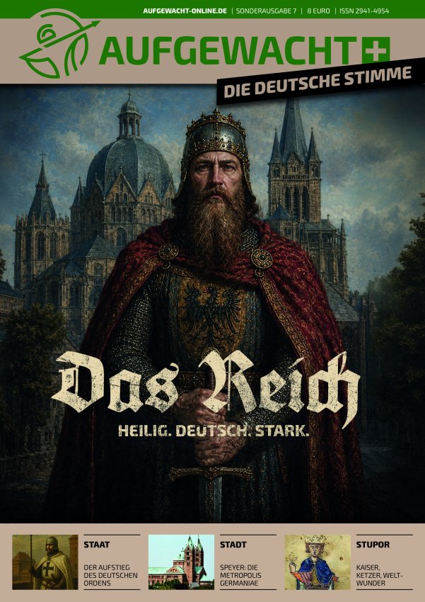AUFGEWACHT+ DIE DEUTSCHE STIMME -Sonderausgabe „Das Reich: Heilig. Deutsch. Stark.“