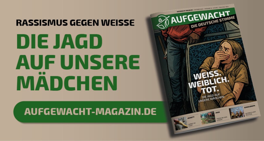 AUFGEWACHT 10/25 – „WEISS.WEIBLICH.TOT. - Die Jagd auf unsere Mädchen"